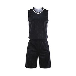 Combinaison de basket-ball vierge de qualité supérieure, respirant et absorbant la sueur, ensemble de vêtements de sport, taille imprimable, uniformes de ligue de basket-ball personnalisé - Product Image 3