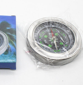 Brújula de Acero Inoxidable de 75 mm para Exteriores con Buscador de Norte Bilingüe, Pequeño Regalo, Pantalla de Esfera, Puntero, Herramienta de Navegación Magnética de Metal - Product Image 4
