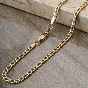<span class=keywords><strong>Fournisseur</strong></span> de <span class=keywords><strong>bijoux</strong></span> de mode de haute qualité, vente en gros de colliers en chaîne figaro en <span class=keywords><strong>acier</strong></span> <span class=keywords><strong>inoxydable</strong></span> 316 plaqué or 14K 18K PVD - Product Image 3
