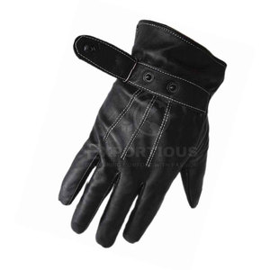 Guantes de cuero de nuevo estilo Guantes de cuero de diseño personalizado Guantes de cuero ligeros profesionales para la venta - Product Image 5