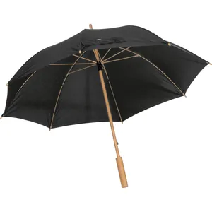 Ombrello LETITIA in Bambù e RPET Sostenibile, Gadget Promozionale Ecologico - Product Image 1