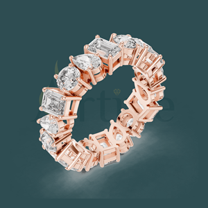 18K <b>Crystal</b> Stone <b>Ring</b> Handmade Boho Jewelry for Women - Product Image 1