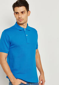 Polos de Jersey de algodón puro hechos a medida de alta calidad con mangas cortas Sports Company Diseños de impresión a granel Tela de seda - Product Image 6