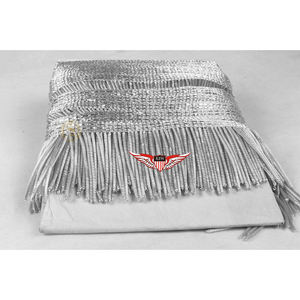 Wholesale 5cm Premium Gold Gilt Bullion Wire <b>Fringe</b> <b>Trimmings</b> Customized Elegant Sewing Garments Braids - Product Image 5