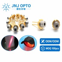 Diode laser verte industrielle 515 nm 30 mW, boîtier en laiton TO56, vente en gros d'usine pour la mesure de précision et la numérisation 3D