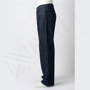 Jeans décontractés pour hommes, nouvelle mode, coupe droite, légèrement usés, séchage rapide, légers, de haute qualité, personnalisables - Product Image 3