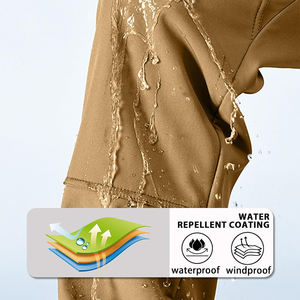 Nouveau pantalon cargo d'hiver vintage pour homme, marque privée personnalisée, taille haute, brodé, imperméable, coupe-vent, respirant, tissu Oxford - Product Image 5