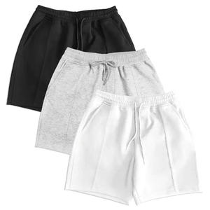 Unisex Cotton Cargo <b>Shorts</b> Lightweight Breathable <b>Knee</b> <b>Length</b> Adjustable Waist with Drawstring <b>for</b> Daily Summer Streetwear - Product Image 2