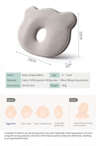 Nhà máy bán 2025 mới đến Bộ nhớ bọt bé đầu gối bé ngủ gối cho trẻ sơ sinh - Product Image 6