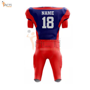 100% Polyester Breathable High Quality Customizable American Football Uniform with Low MOQ ACTI SPORTS <b>Model</b> A-AF-5327 - Product Image 3