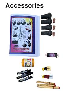 Handmade Scottish Tartan Black Bagpipe Finisher for Performances Durable <b>Musical</b> Instrument <b>Accessory</b> Leather Acrylic Material - Product Image 6