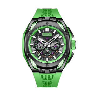 Relojes mecánicos automáticos BX3613 de lujo para hombre, relojes de movimiento de cristal mineral de alta calidad - Product Image 3