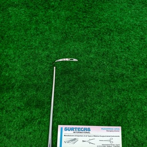 Aiguilles de ligature Deschamps en acier inoxydable allemand, pointe arrondie, instrument chirurgical de suture, 28 cm, manuel, Surtechs, qualité A+, classe I - Product Image 2