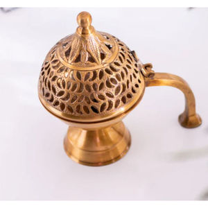 Brûleur d'encens décoratif en laiton et métal dernier modèle attrayant brûleur d'encens en laiton pour la décoration de la maison à Offre Spéciale au prix le plus bas - Product Image 3