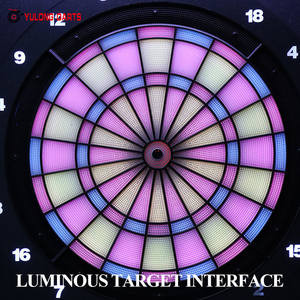 Máquina de Dardos Electrónica Profesional de Acero, Latón y Nylon con Puntas Blandas, Operada con Monedas, Interfaz en Inglés para Entretenimiento Urbano - Product Image 4