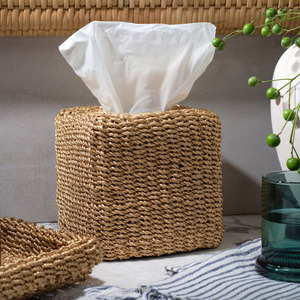 Handmade trống cỏ biển Khăn ăn hộp bìa số lượng lớn mô nhỏ giấy container hộp - Product Image 4