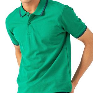 2025 Collection manches courtes pour hommes de haute qualité pour polos maillot respirant motif solide grande taille compressé - Product Image 1