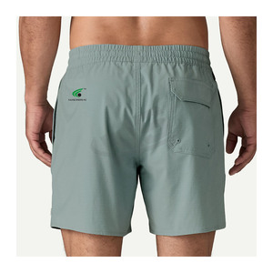 Shorts décontractés pour hommes, dernière tendance, couleur unie, spandex/polyester, taille élastique, anti-rides, imperméables, séchage rapide, confortables - Product Image 3
