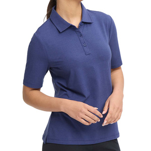 Camisa Casual Elegante para Mujer, Diseño Clásico de Manga Corta, Tejido de Algodón Transpirable, Antiarrugas y Ecológico para Mayor Comodidad - Product Image 1