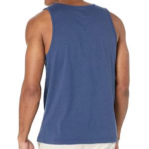<b>Men's</b> Casual Knitted Sleeveless Tank Top Custom Made Breathable Solid Color Cotton & Spandex Plus Size - Product Image 5