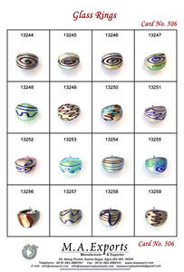 Nouvelles perles de bague en verre de feuille d'argent de taille moyenne pour la fabrication de bijoux bague en verre de feuille d'argent de taille moyenne de style unique pour les décorations - Product Image 5