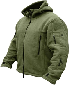 เสื้อแจ็คเก็ตมีฮู้ดผ้าฟลีซสำหรับผู้ชาย - Product Image 6
