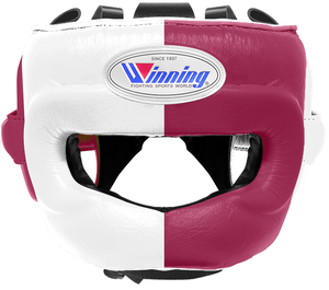 Casque de boxe en cuir véritable à visière double, fabriqué sur mesure, pour MMA, Muay Thai, entraînement - Product Image 1