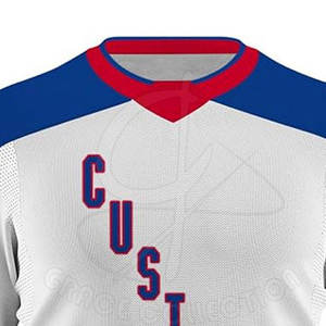 Top Ranking Precio barato Jersey de hockey sobre hielo 100% Poliéster Jersey de hockey sobre hielo con etiqueta privada Jersey de hockey sobre hielo - Product Image 2