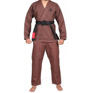Uniforme de judo en coton de haute qualité avec manches complètes couleur personnalisée dernière conception au prix pour les vêtements d'arts martiaux - Product Image 5