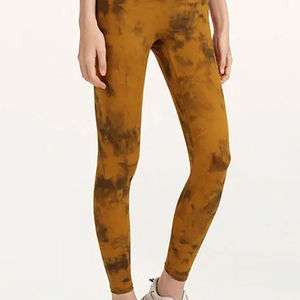 Pantalones de Yoga de Tela Orgánica, Leggings de Yoga Sostenibles, Spandex/Poliéster, Sólidos, Cintura Alta, Elásticos en Cuatro Direcciones, Ropa Deportiva para Mujer - Product Image 6