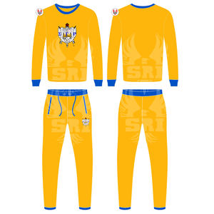 Custom Sigma Gamma Rho Sorority venta al por mayor de algodón sólido de manga larga ropa de dormir cómoda de talla grande conjunto de dos piezas para pijamas de mujer - Product Image 3