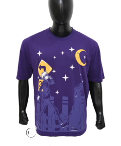 Camiseta holgada de verano de Hip-hop para hombre con logotipo de impresión Digital personalizado de alta calidad, camiseta gráfica de algodón de verano para hombre - Product Image 1