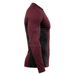 T-shirt de compression à manches longues pour homme, de qualité supérieure, pour le sport, la course à pied, la gym et l'entraînement. - Product Image 6