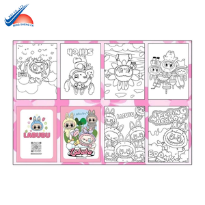 Libro para colorear para niños impreso personalizado | Libro de dibujo educativo para niños pequeños | Material de papel reciclable - Product Image 2