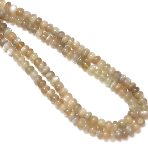 Perles de pierre de lune naturelle AAA, forme ronde lisse, couleur marron, 6-10 mm, perles de pierre de lune, qualité AAA++, vente en gros - Product Image 3