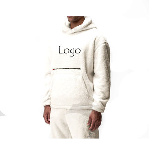 Compre sudaderas con capucha transpirables para hombre de varios colores al mejor precio de calidad superior con logotipo personalizado básico mezcla de algodón - Product Image 5