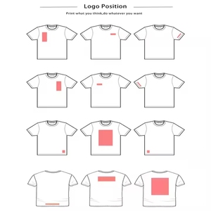 Camiseta OEM de gran tamaño con estampado de hojaldre para hombre, ropa de calle personalizada, Camiseta de algodón, camiseta de moda con diseño elevado en 3D - Product Image 5