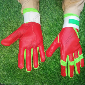 Nuevo estilo, la mejor calidad, superventas, guantes de bateo de béisbol de cuero con puño largo, los guantes de entrenamiento de béisbol resistentes más demandados - Product Image 1