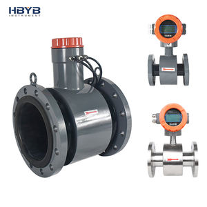 Eau d'irrigation numérique industrielle Eau de pluie 24V/220V Tuyaux de remplissage partiel Débitmètre électromagnétique - Product Image 5