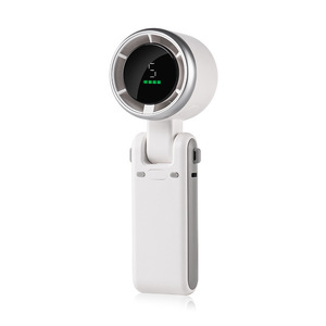 Portable Handheld High-Speed Turbo <strong>Fan</strong> 5 Gear Wind <strong>USB</strong> Rechargeable Mini Hand <strong>Fan</strong> for Outdoor Activities, Traveling - Product Image 2