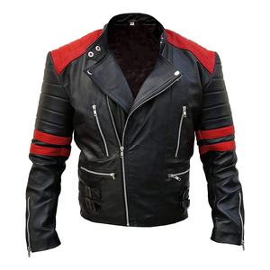Dernier design, vêtements de sport unisexes coupe-vent personnalisés, vestes de moto en cuir véritable, qualité supérieure, utilisation en extérieur - Product Image 1