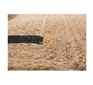 Alfombra ovalada rectangular hecha a mano de yute Natural 100%, duradera, ecológica, moderna, con diseño de oración para Hotel, alfombra para uso doméstico - Product Image 2