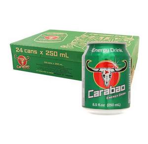 Boisson Énergisante Carabao en Gros (8,5 Fl Oz) 250ml – Boîte Complète de 24 – Édition Diététique Sportive Rafraîchissante pour un Boost d'Énergie - Product Image 4
