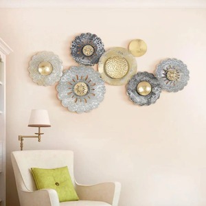 Antique Metal Wall Art Modern Design Iron Metal Wall Art Panel Superb Outdoor Home <b>Decorative</b> Hanging for Interior Use - Product Image 2