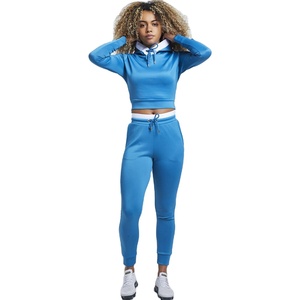 Ensemble de survêtement pour femmes, sweat à capuche en molleton chaud personnalisé, survêtement de haute qualité pour femmes, Style à capuche - Product Image 1
