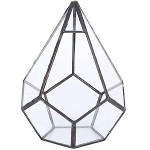 Customization <b>Geometric</b> Modern Glass <b>Terrarium</b> Stainless Glass Handmade Home Decorate Indoor Outdoor Custom Finish Tabletop - Product Image 6