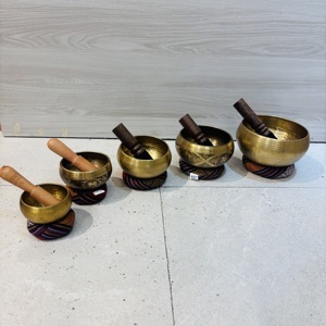 ชามโลหะสีบรอนซ์มีเสียงสำหรับการจัดตำแหน่งเครื่องมือฝึกปฏิบัติประจำวันแบบดั้งเดิมทุกวัน - Product Image 2