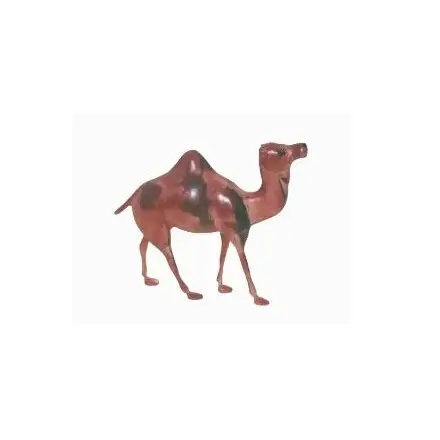モダンでエレガントな動物の置物手作りの樹脂彫刻キャメル像ホームキャメルフィギュア装飾彫刻
