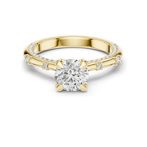 Anillo de Diamantes de Laboratorio de 1.908 CT para Mujer, Claridad VVS-VS EF, Oro de 18KT, 14KT, 10KT y Plata 925, Oro Rosa, Amarillo y Blanco - Product Image 1