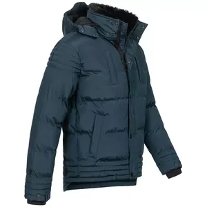 MUESTRA GRATIS Niños Caliente Suave Puffy Algodón Outwear Con Capucha Niños Abrigo de Invierno Ligero Espesor Chaqueta de Invierno - Product Image 3